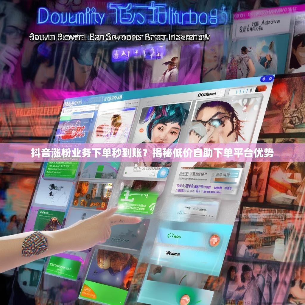 抖音涨粉业务下单秒到账？揭秘低价自助下单平台优势