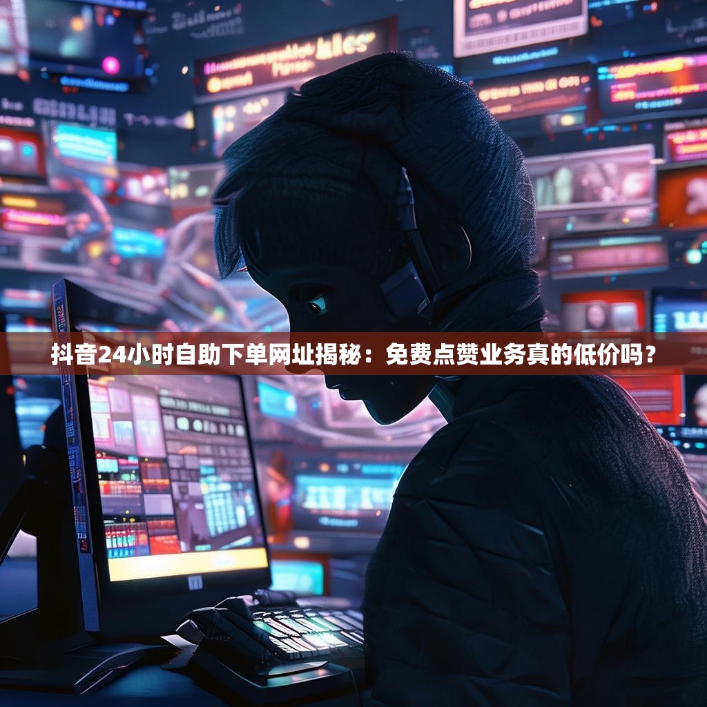 抖音24小时自助下单网址揭秘：免费点赞业务真的低价吗？