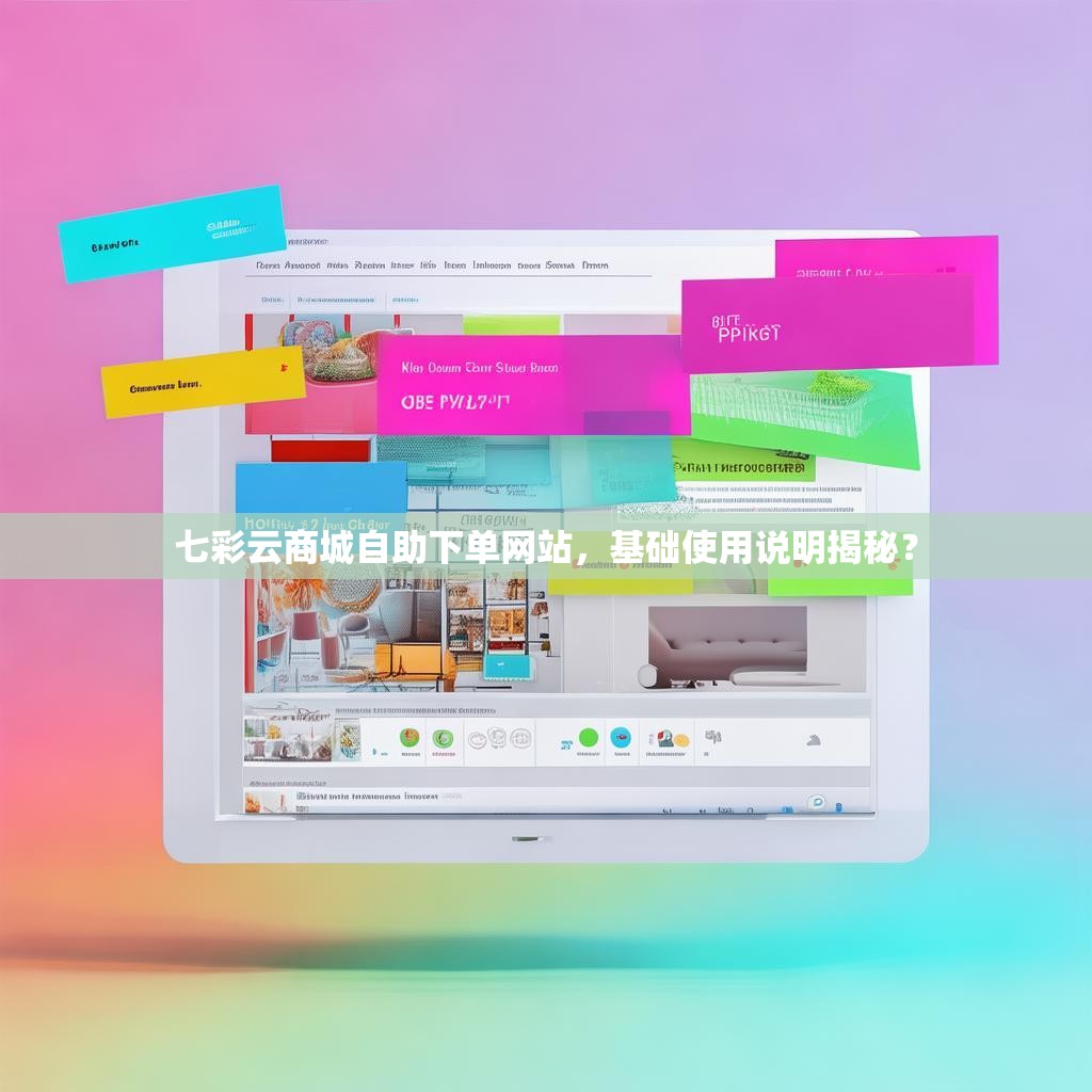七彩云商城自助下单网站，基础使用说明揭秘？