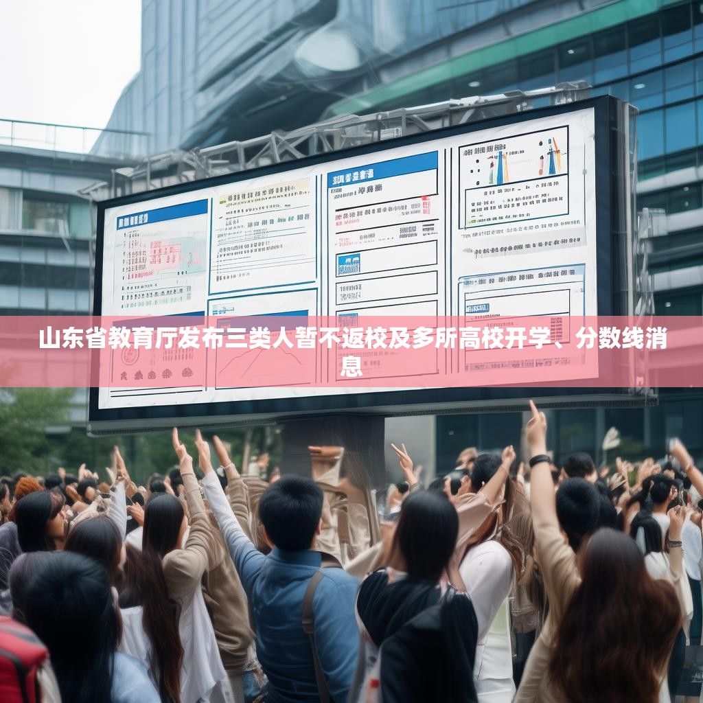 山东省教育厅发布三类人暂不返校及多所高校开学、分数线消息