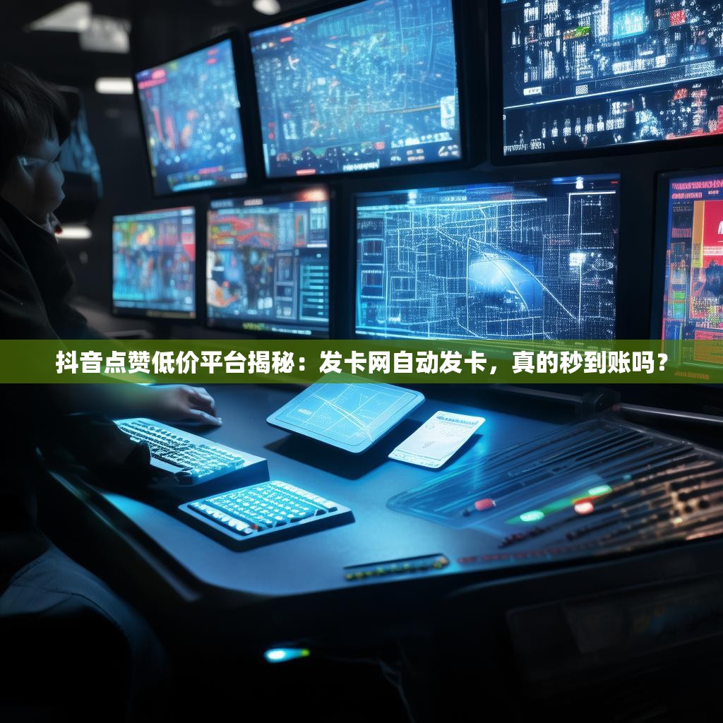 抖音点赞低价平台揭秘：发卡网自动发卡，真的秒到账吗？