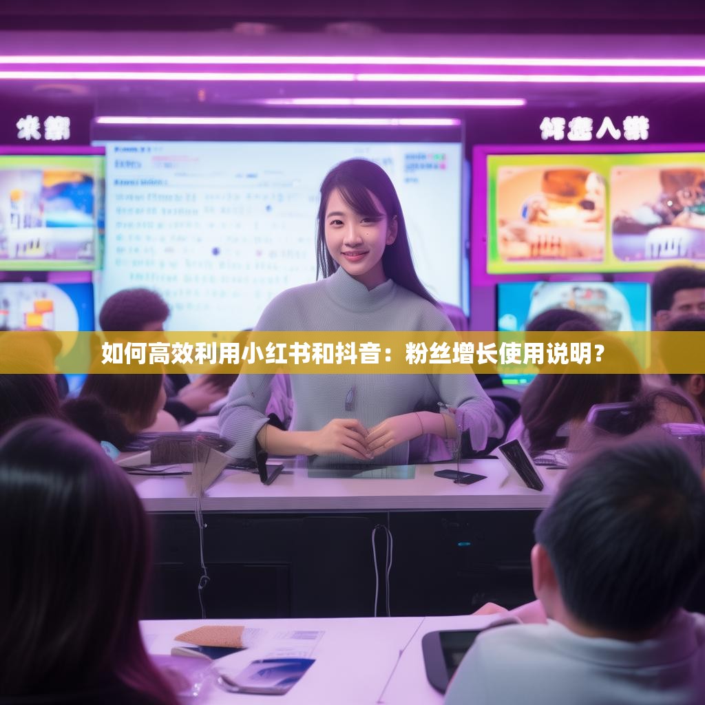 如何高效利用小红书和抖音:粉丝增长使用说明? 如何高效利用小红书和抖音:粉丝增长使用说明?