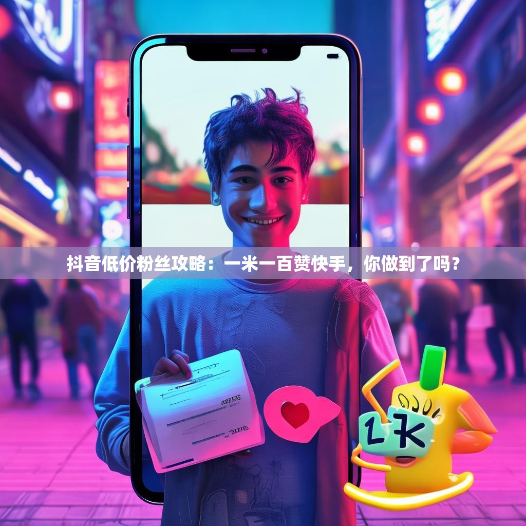 抖音低价粉丝攻略:一米一百赞快手,你做到了吗? 抖音低价粉丝攻略:一米一百赞快手,你做到了吗?