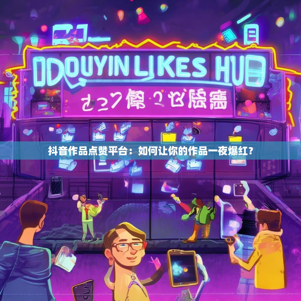 抖音作品点赞平台：如何让你的作品一夜爆红？