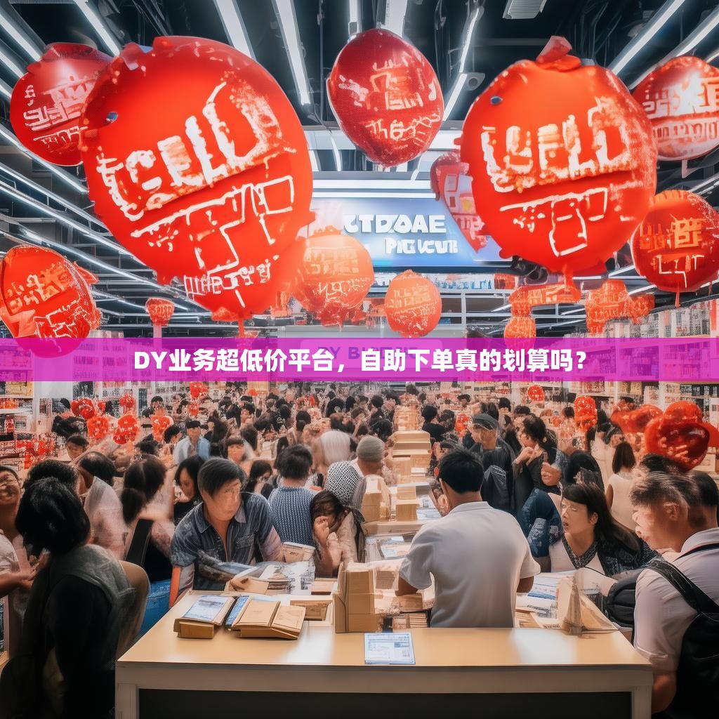DY业务超低价平台，自助下单真的划算吗？