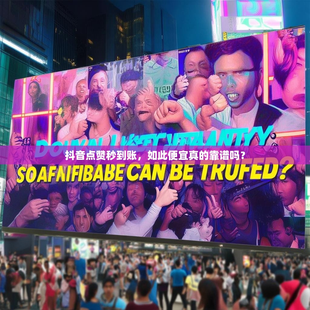 抖音点赞秒到账，如此便宜真的靠谱吗？