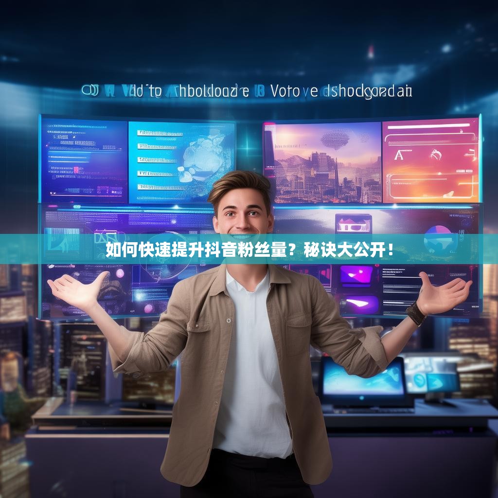 如何快速提升抖音粉丝量？秘诀大公开！