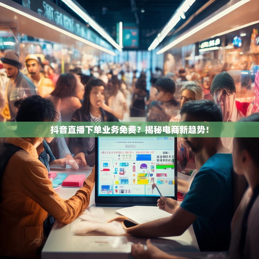 抖音直播下单业务免费？揭秘电商新趋势！