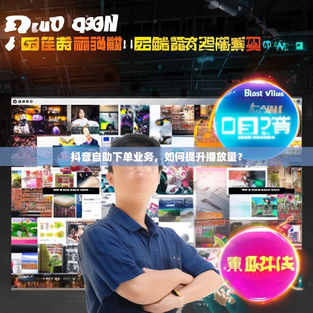 抖音自助下单业务，如何提升播放量？