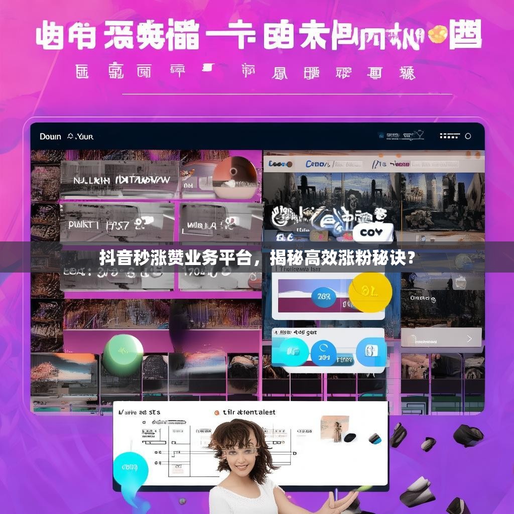 抖音秒涨赞业务平台,揭秘高效涨粉秘诀? 抖音秒涨赞业务平台,揭秘高效涨粉秘诀?