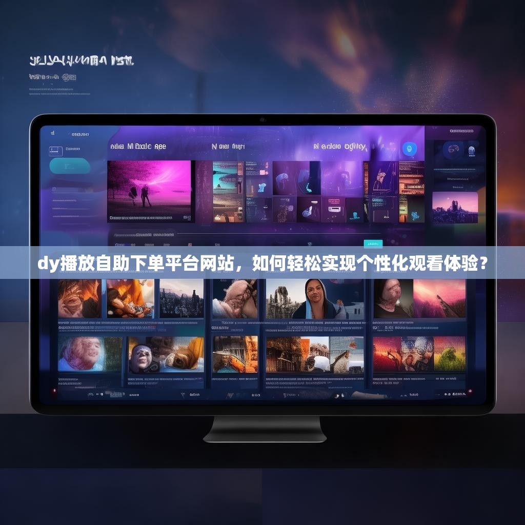 dy播放自助下单平台网站，如何轻松实现个性化观看体验？