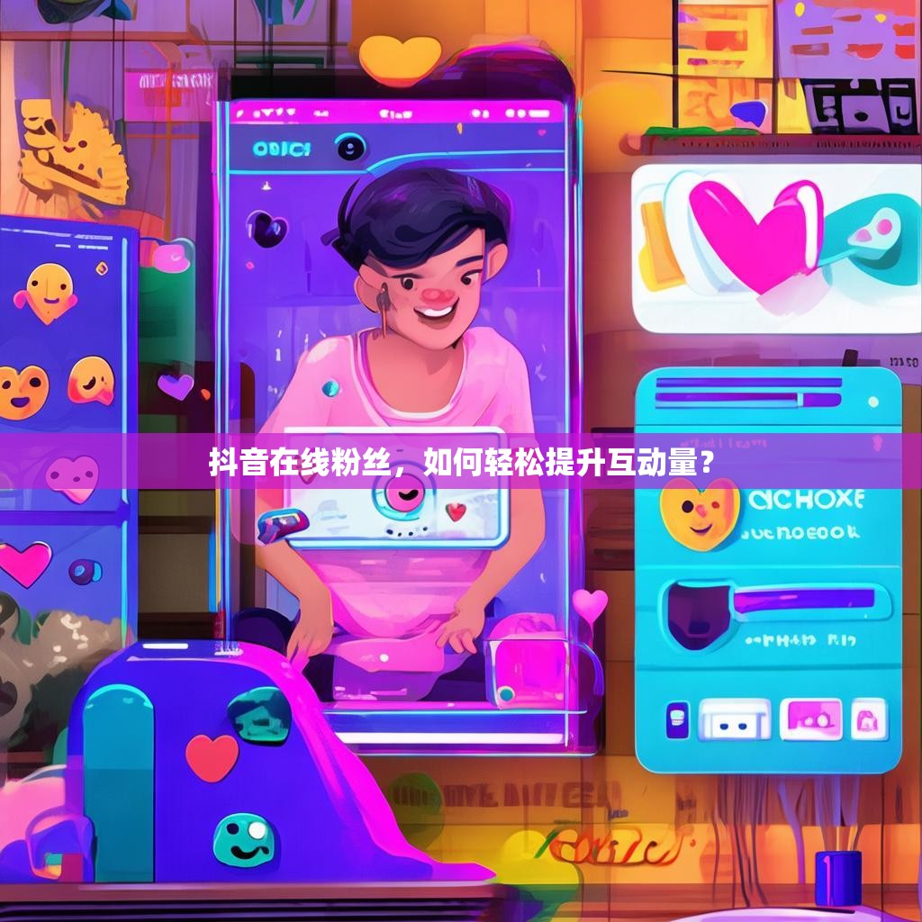 抖音在线粉丝，如何轻松提升互动量？