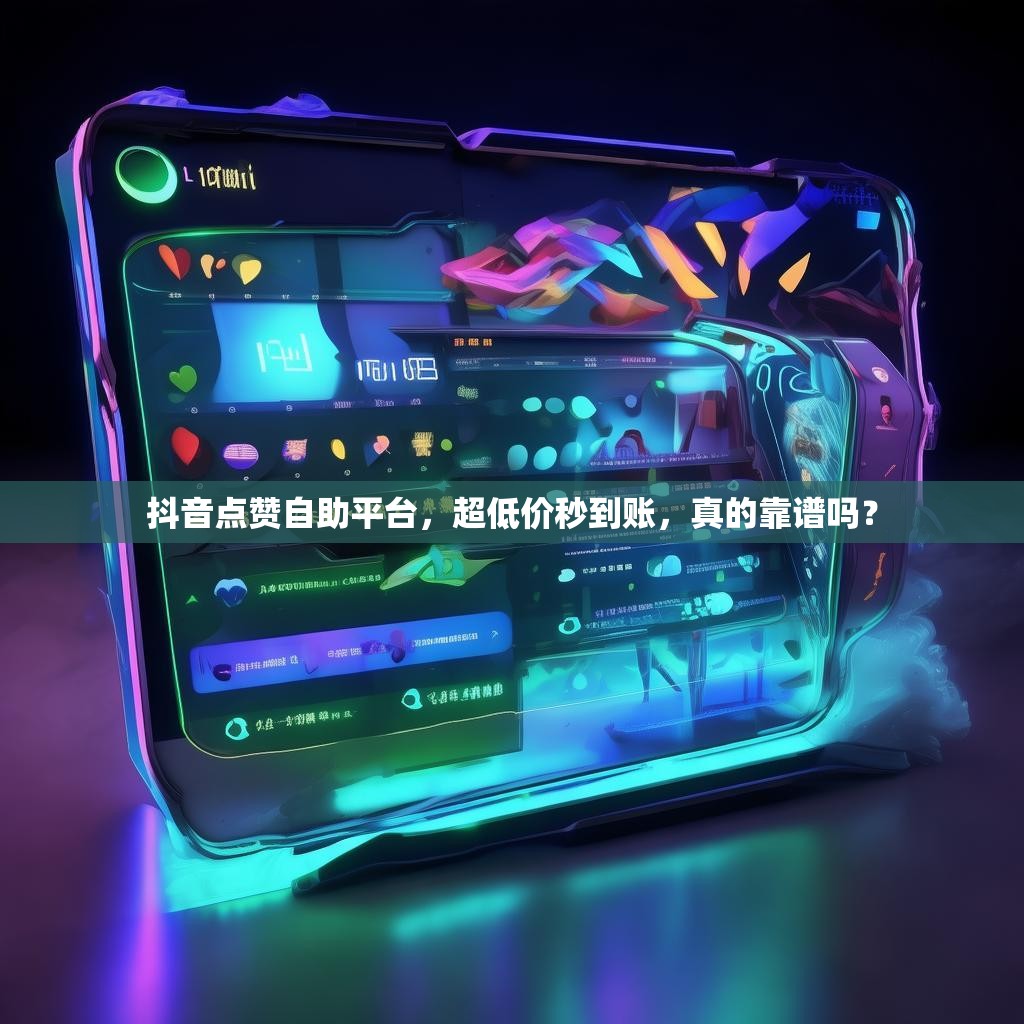 抖音点赞自助平台，超低价秒到账，真的靠谱吗？