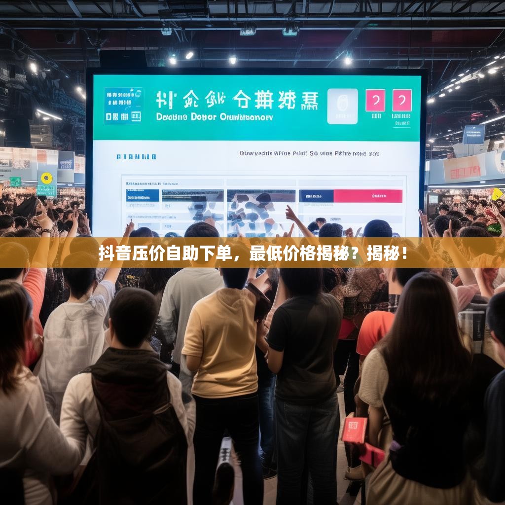 抖音压价自助下单，最低价格揭秘？揭秘！