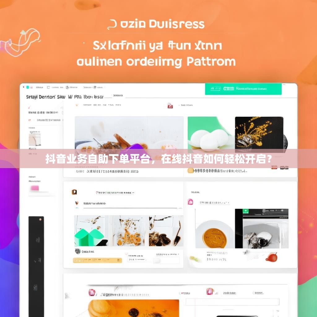 抖音业务自助下单平台，在线抖音如何轻松开启？