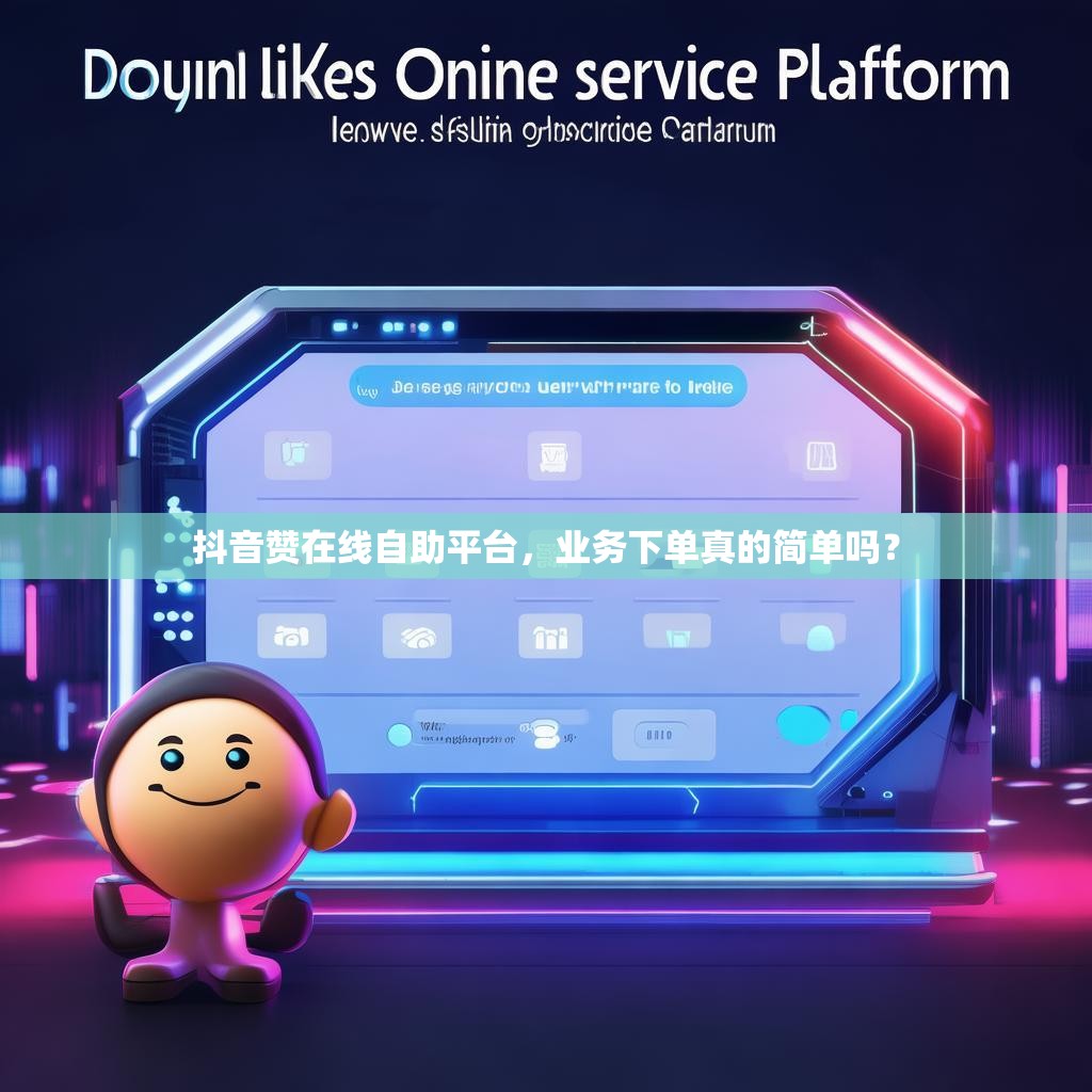 抖音赞在线自助平台,业务下单真的简单吗? 抖音赞在线自助平台,业务下单真的简单吗?