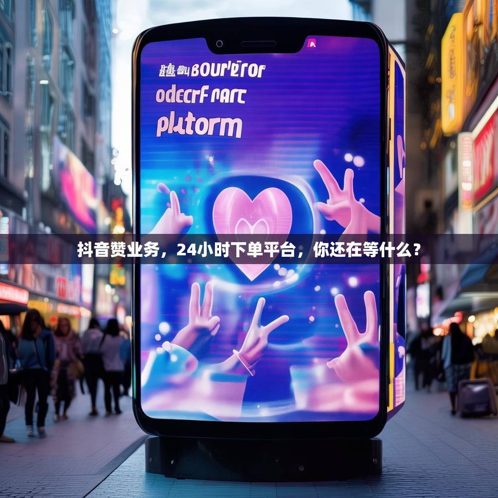 抖音赞业务，24小时下单平台，你还在等什么？