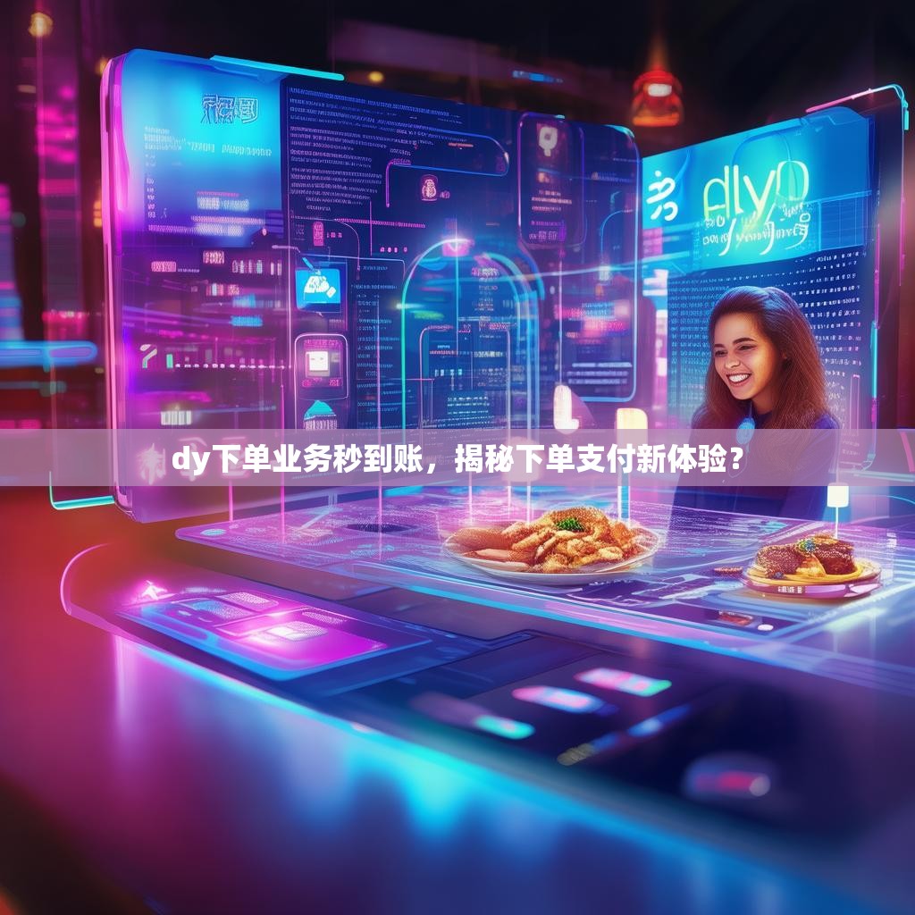 dy下单业务秒到账，揭秘下单支付新体验？
