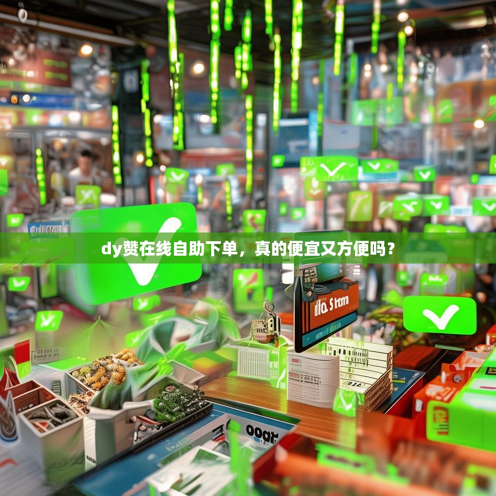 dy赞在线自助下单，真的便宜又方便吗？