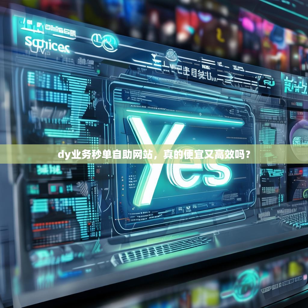 dy业务秒单自助网站,真的便宜又高效吗? dy业务秒单自助网站,真的便宜又高效吗?