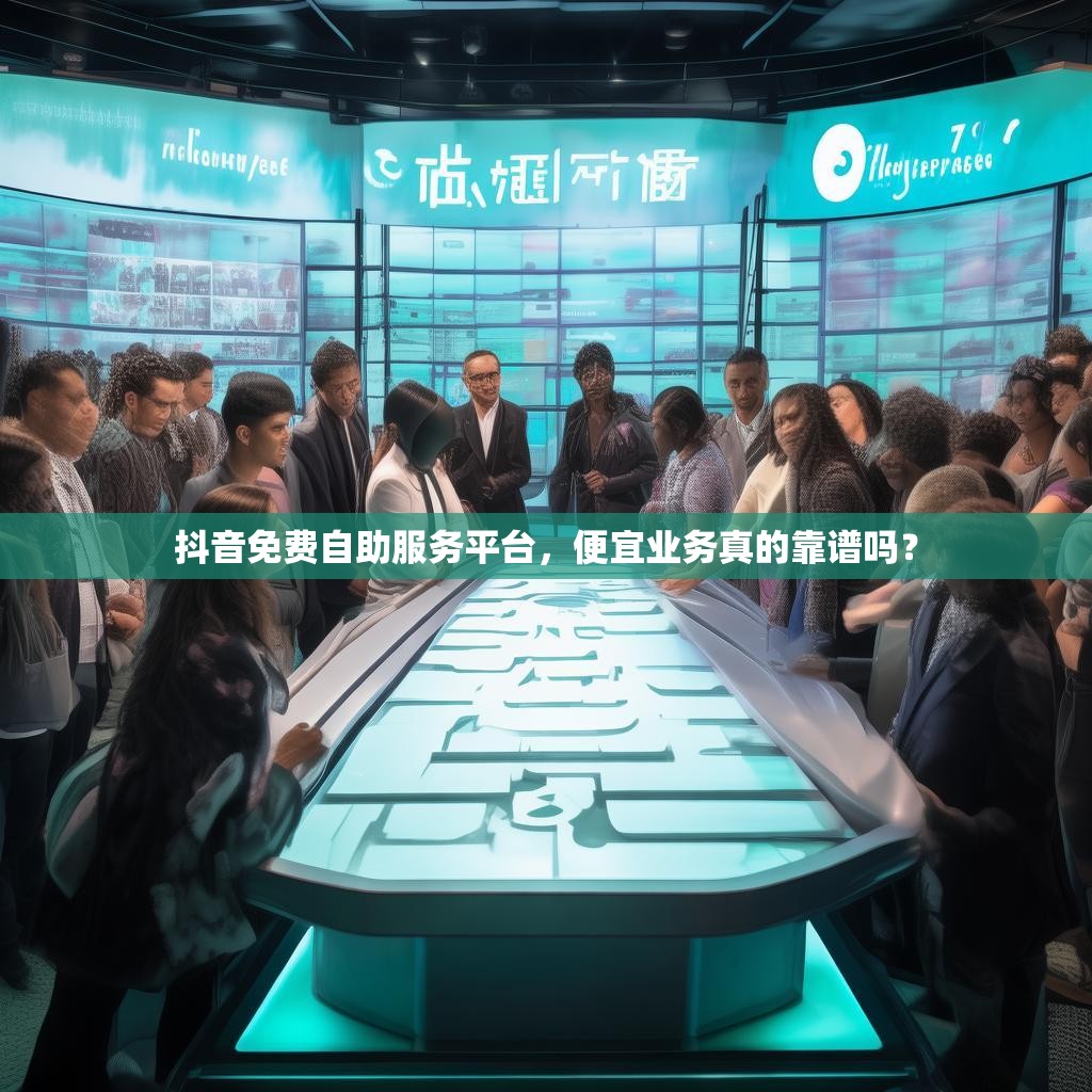 抖音免费自助服务平台，便宜业务真的靠谱吗？