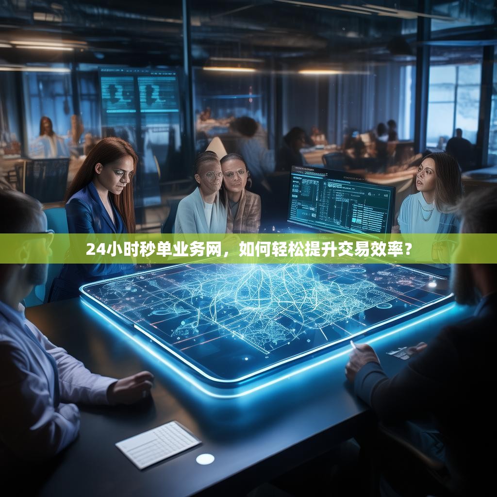 24小时秒单业务网，如何轻松提升交易效率？