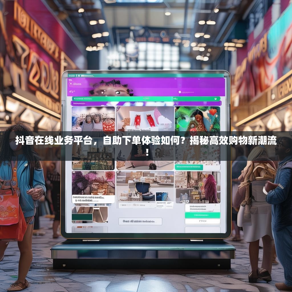抖音在线业务平台，自助下单体验如何？揭秘高效购物新潮流！