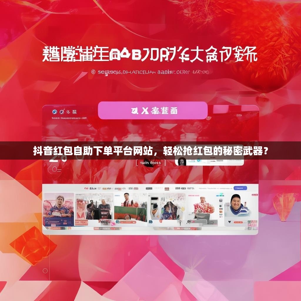 抖音红包自助下单平台网站，轻松抢红包的秘密武器？