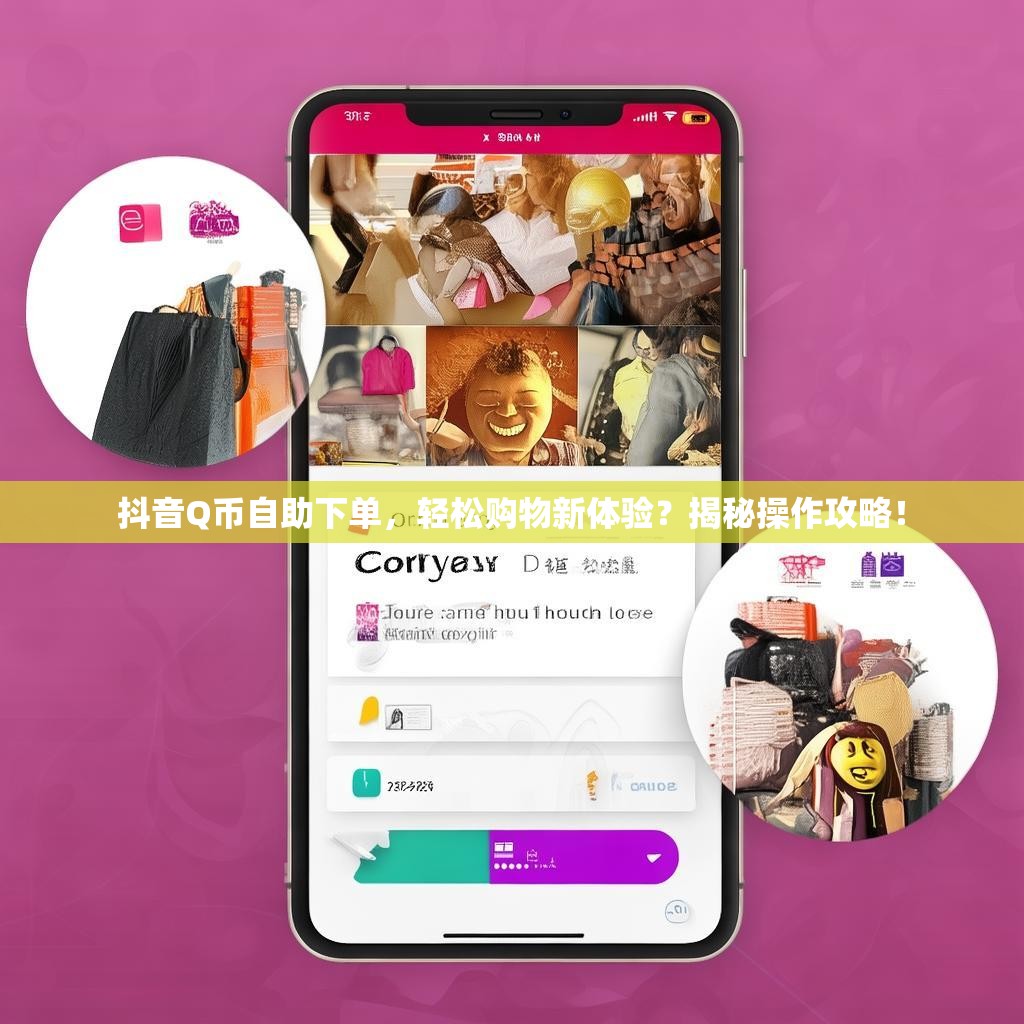 抖音Q币自助下单，轻松购物新体验？揭秘操作攻略！