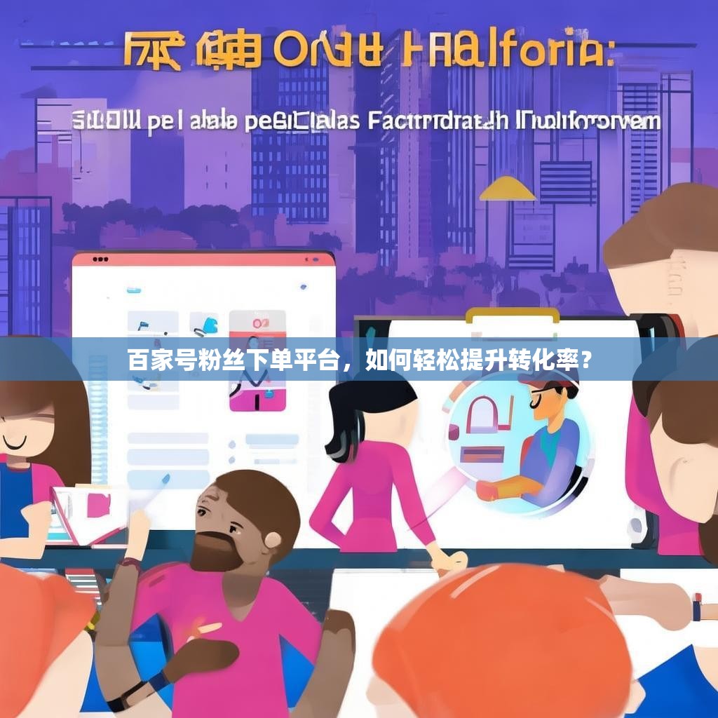 百家号粉丝下单平台，如何轻松提升转化率？