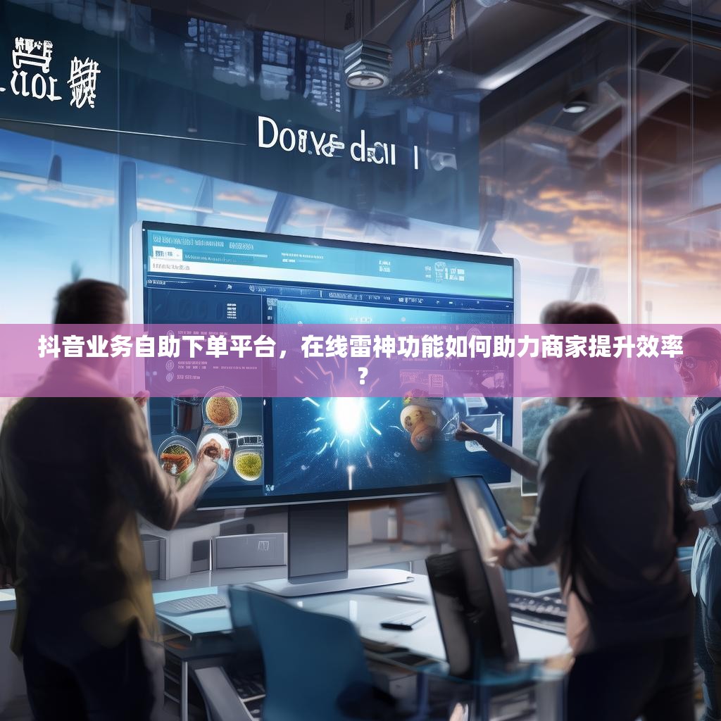 抖音业务自助下单平台，在线雷神功能如何助力商家提升效率？