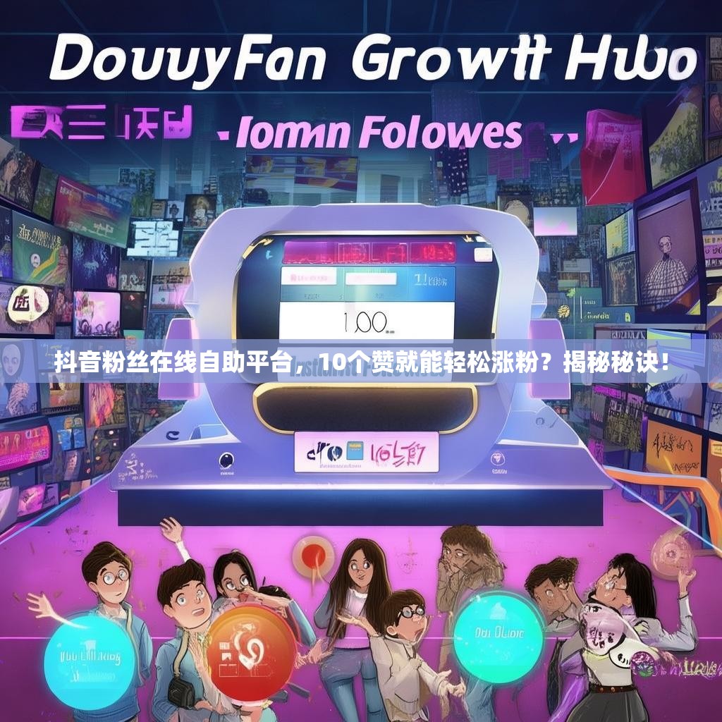 抖音粉丝在线自助平台，10个赞就能轻松涨粉？揭秘秘诀！
