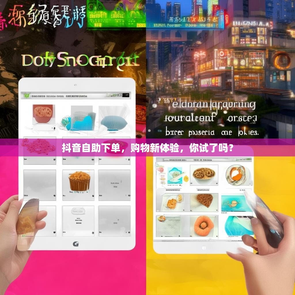 抖音自助下单，购物新体验，你试了吗？