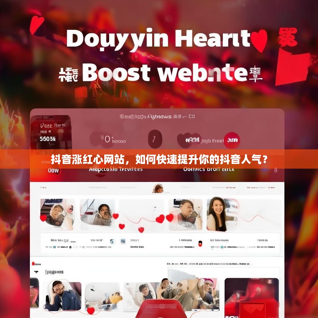 抖音涨红心网站,如何快速提升你的抖音人气? 抖音涨红心网站,如何快速提升你的抖音人气?