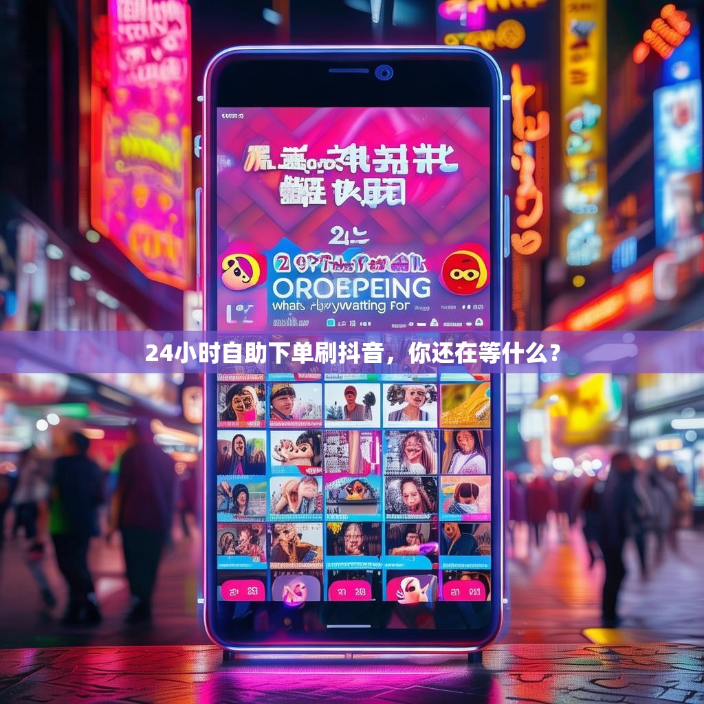 24小时自助下单刷抖音，你还在等什么？