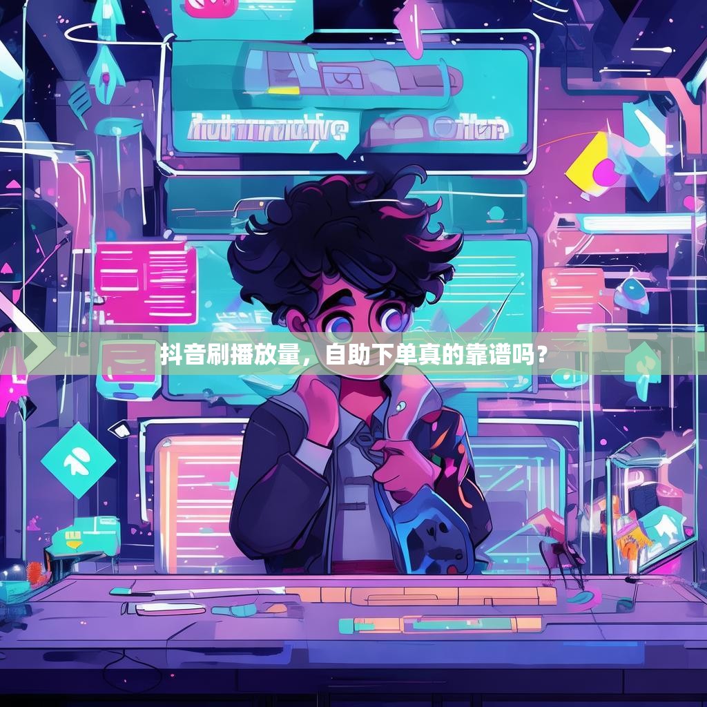 抖音刷播放量，自助下单真的靠谱吗？