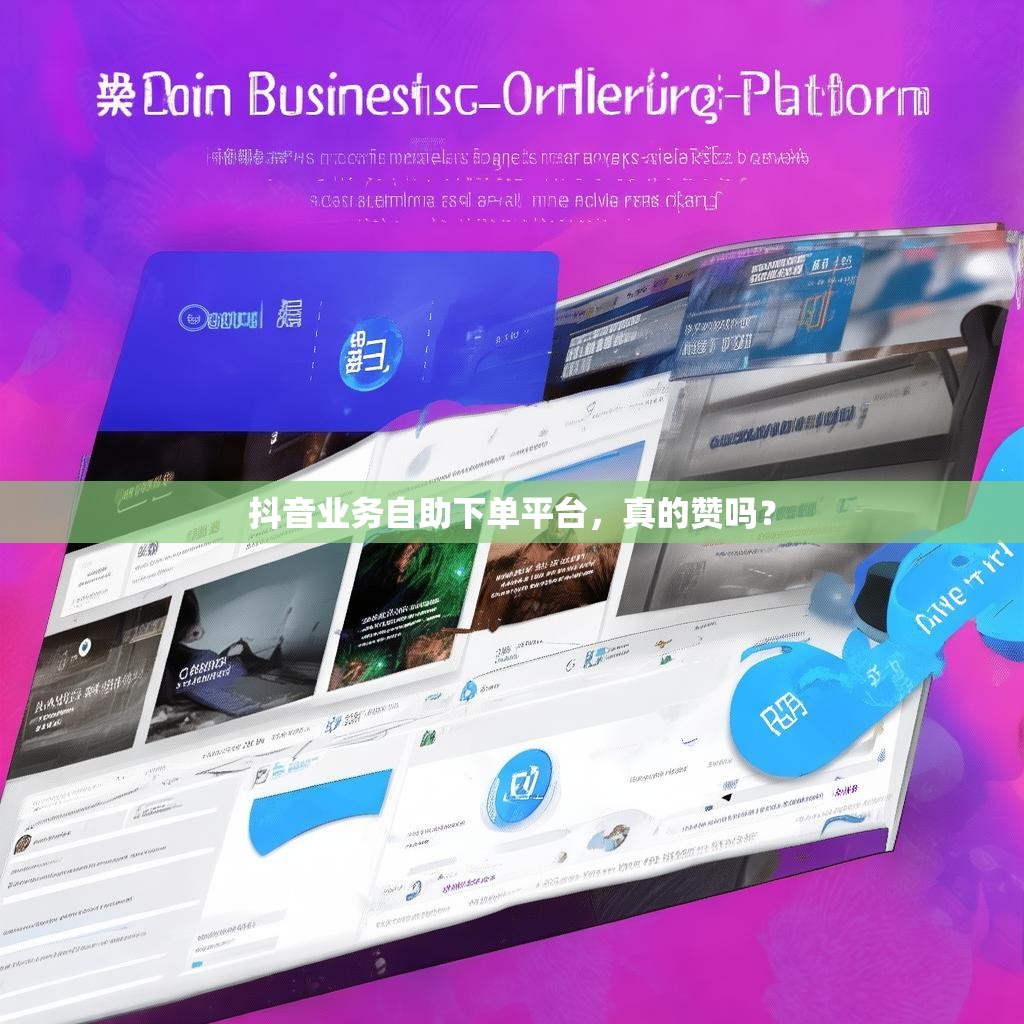 抖音业务自助下单平台,真的赞吗? 抖音业务自助下单平台,真的赞吗?