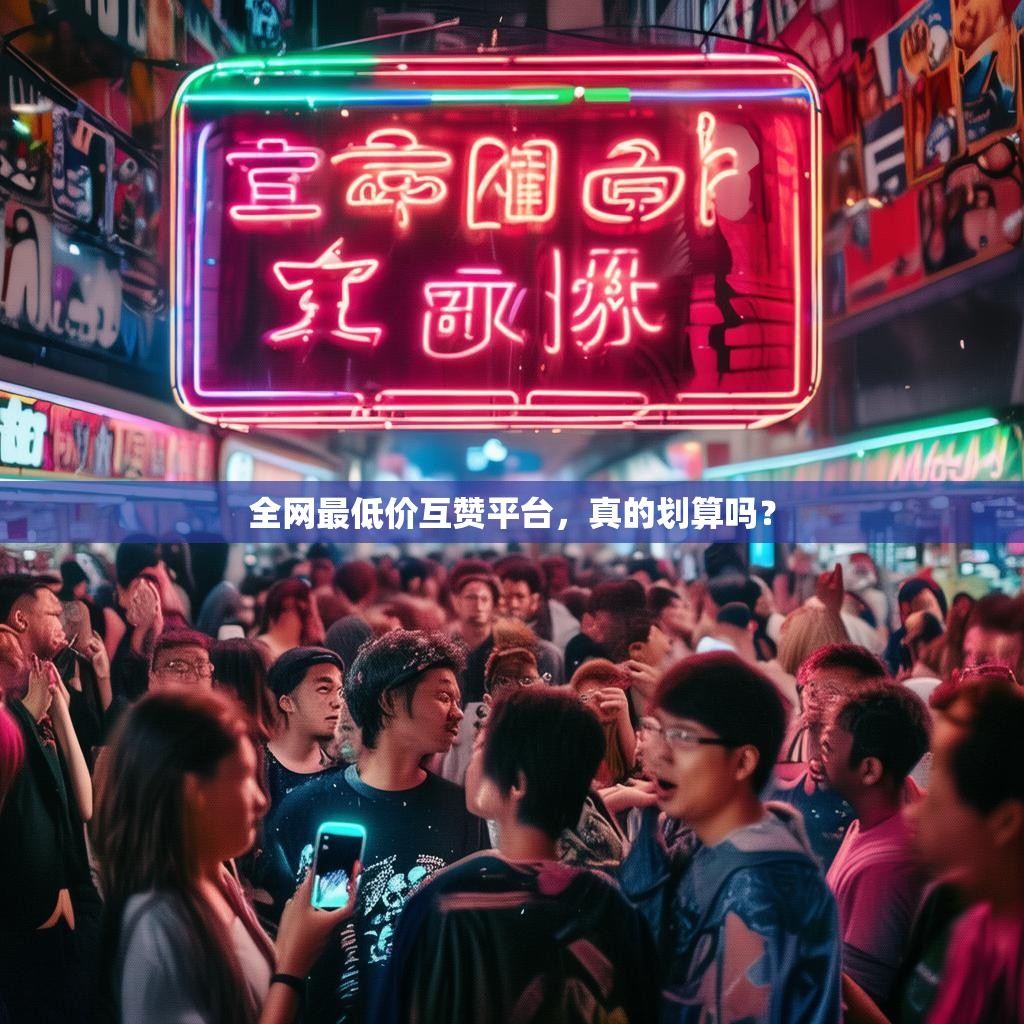 全网最低价互赞平台,真的划算吗? 全网最低价互赞平台,真的划算吗?