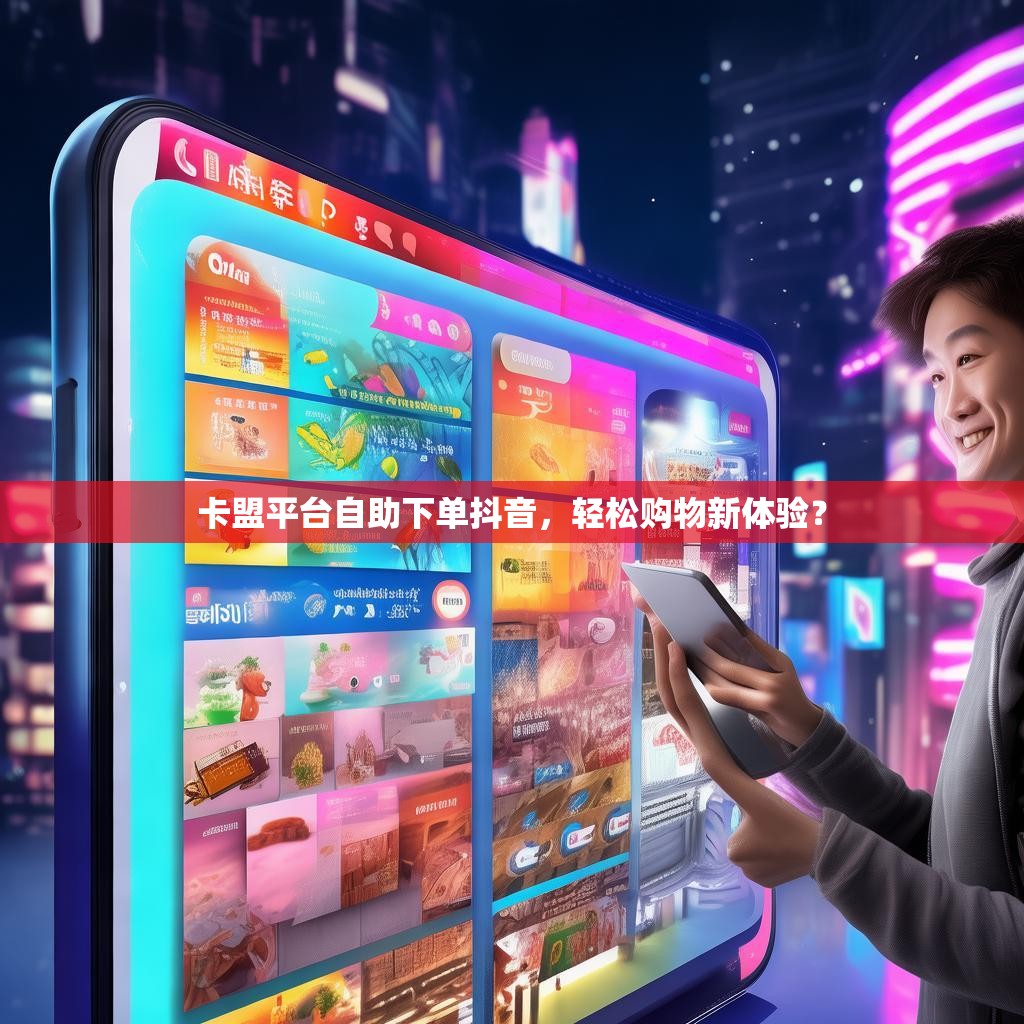 卡盟平台自助下单抖音,轻松购物新体验? 卡盟平台自助下单抖音,轻松购物新体验?