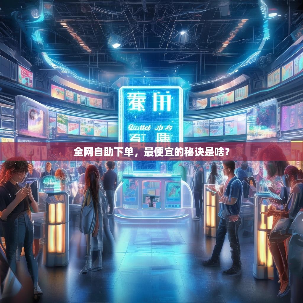 全网自助下单,最便宜的秘诀是啥? 全网自助下单,最便宜的秘诀是啥?