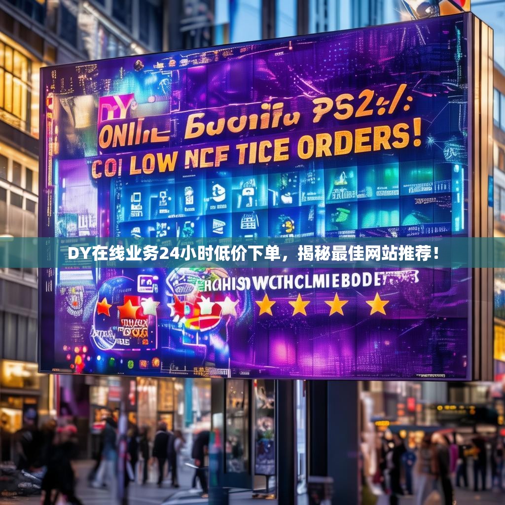 DY在线业务24小时低价下单，揭秘最佳网站推荐！