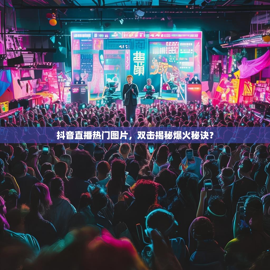 抖音直播热门图片，双击揭秘爆火秘诀？