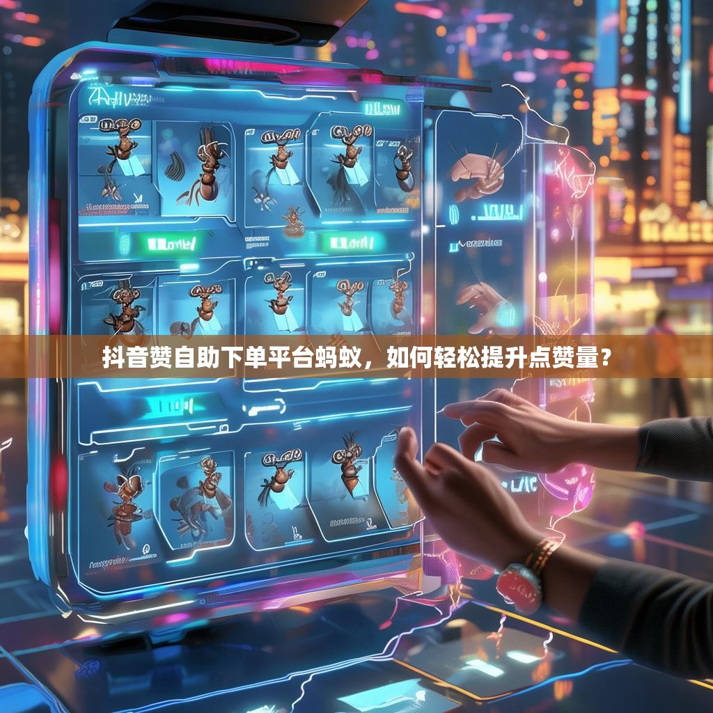 抖音赞自助下单平台蚂蚁,如何轻松提升点赞量? 抖音赞自助下单平台蚂蚁,如何轻松提升点赞量?