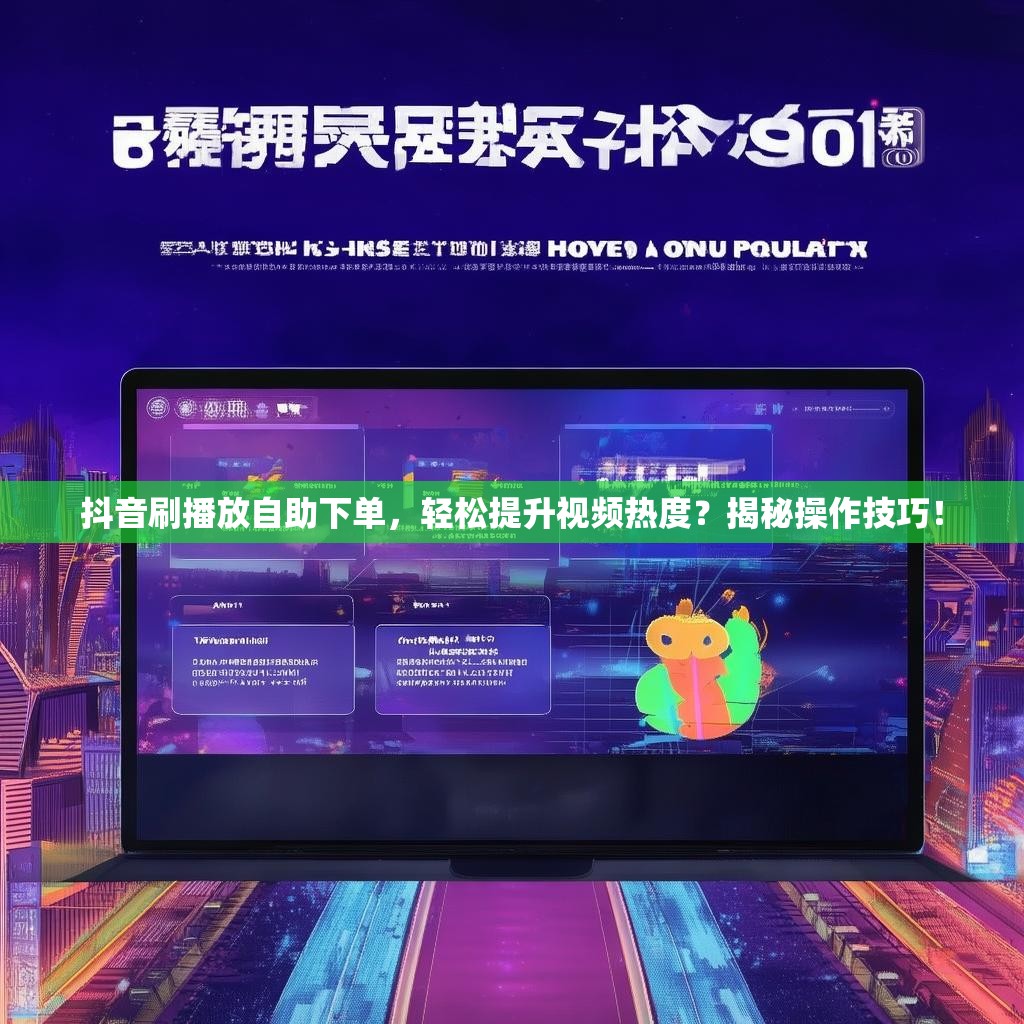 抖音刷播放自助下单，轻松提升视频热度？揭秘操作技巧！