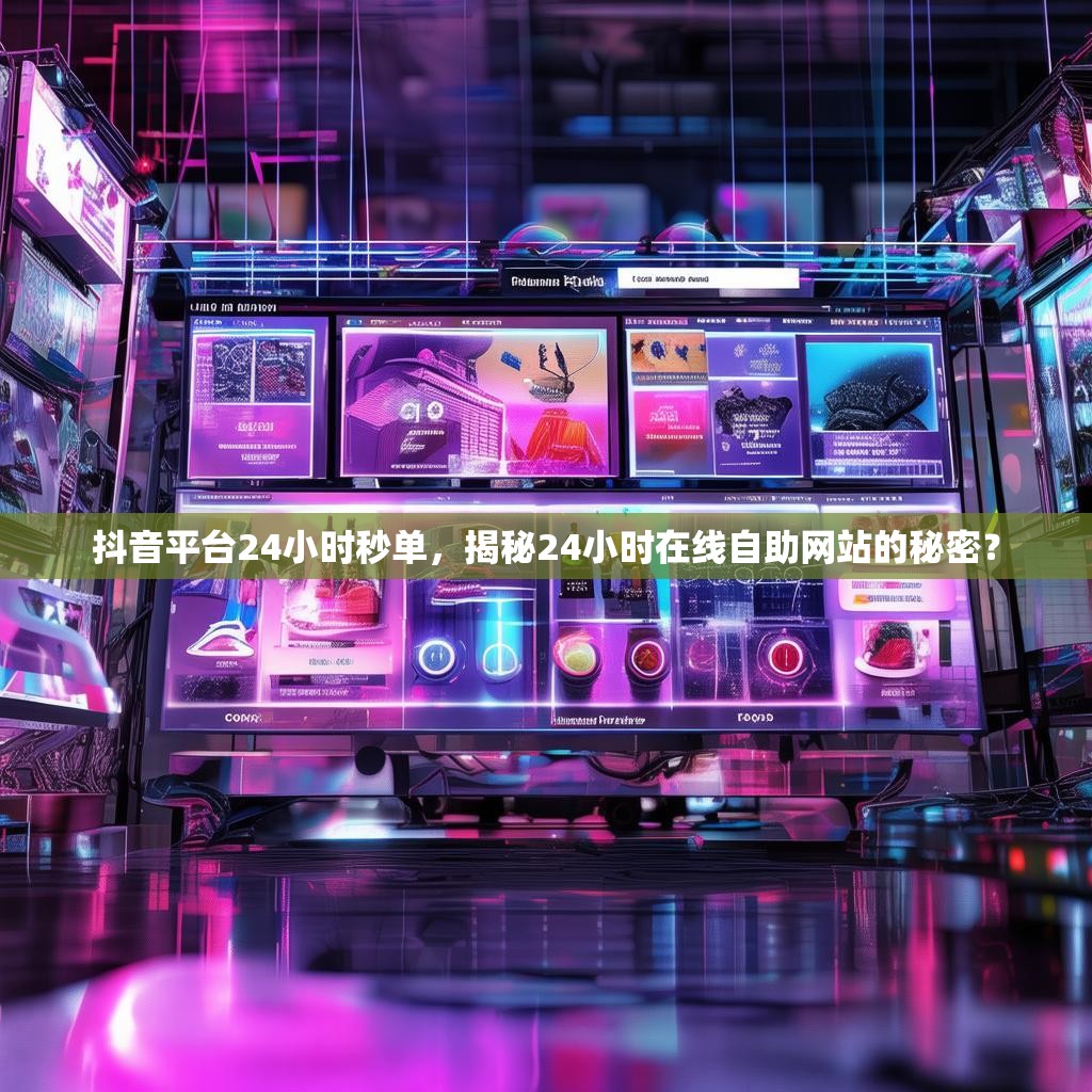 抖音平台24小时秒单，揭秘24小时在线自助网站的秘密？