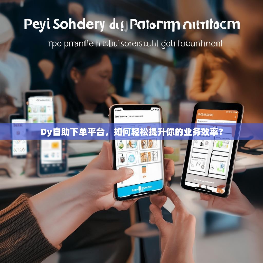 Dy自助下单平台，如何轻松提升你的业务效率？