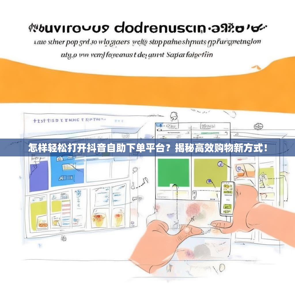 怎样轻松打开抖音自助下单平台?揭秘高效购物新方式! 怎样轻松打开抖音自助下单平台?揭秘高效购物新方式!
