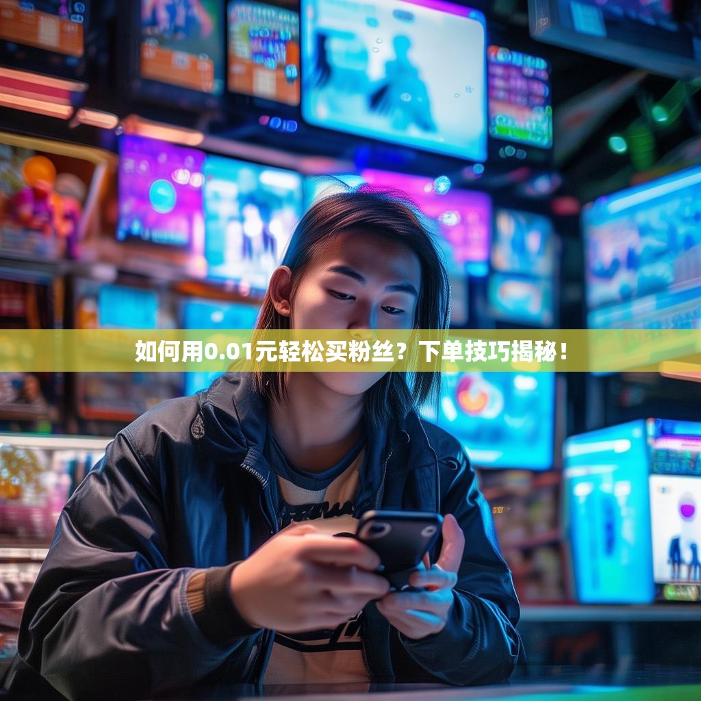 如何用0.01元轻松买粉丝？下单技巧揭秘！