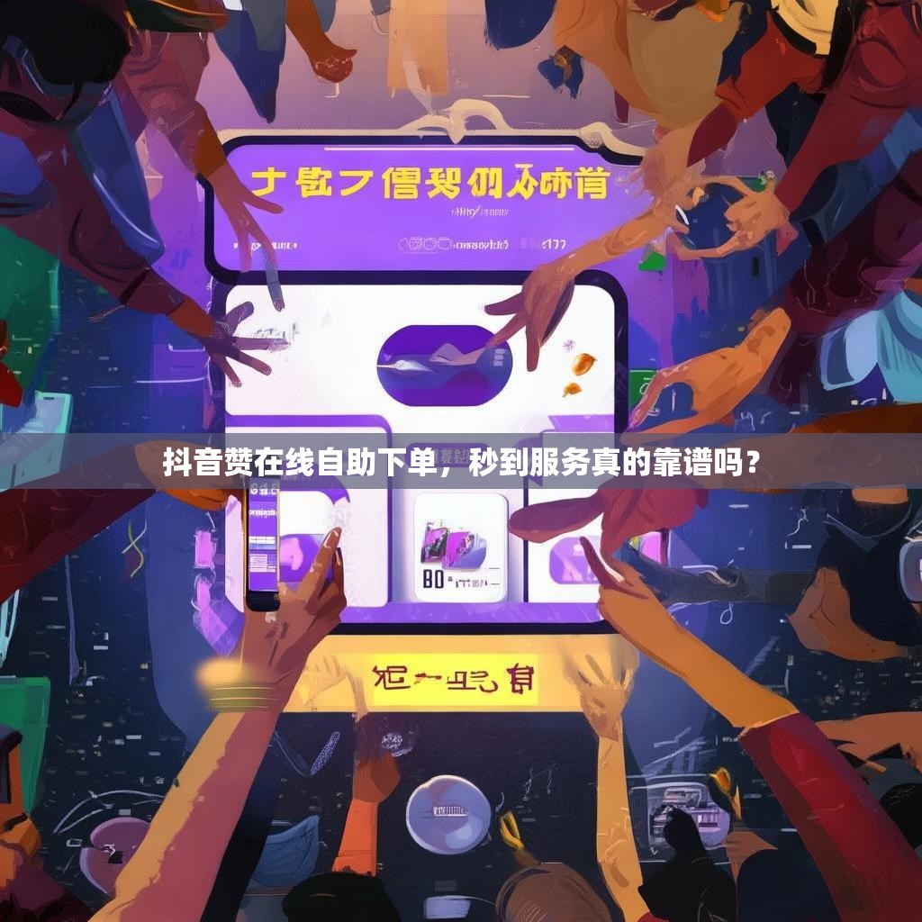 抖音赞在线自助下单，秒到服务真的靠谱吗？
