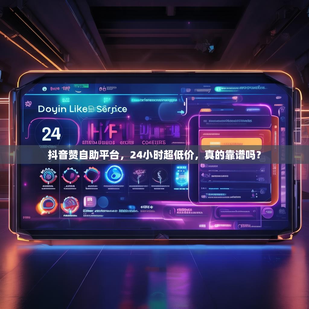 抖音赞自助平台，24小时超低价，真的靠谱吗？